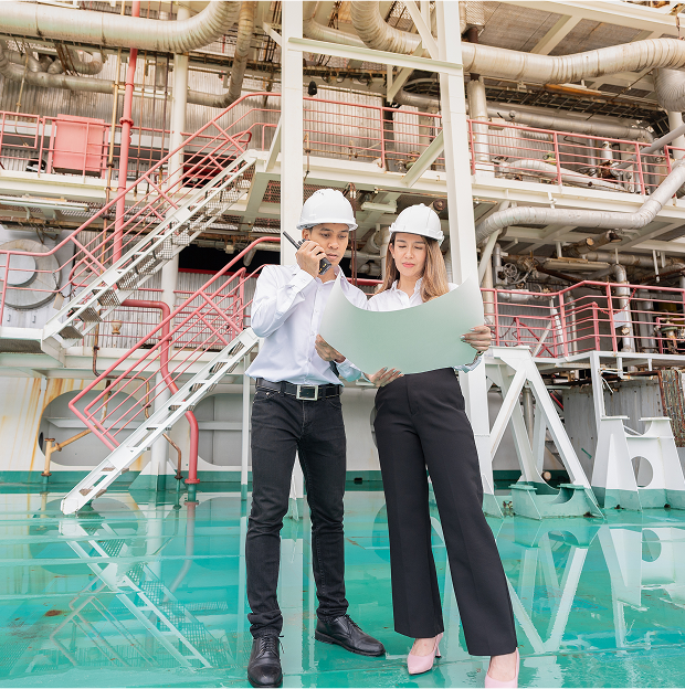 asian-male-female-engineers-working-large-power-industry-play-key-role-implementing-innovative-energy-solutions-maintaining-high-safety-standards-see-blueprints-structure-services